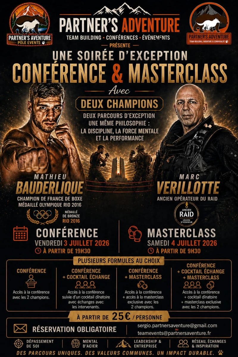 DERNIER JET CONF + MASTER
